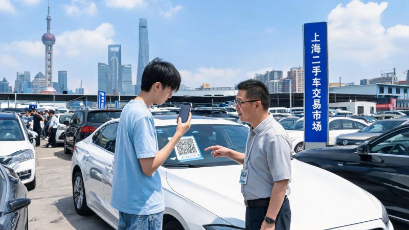 汽车二手车价格大跳水，新能源搅动市场格局